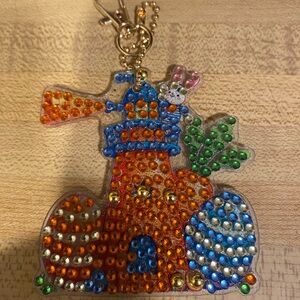 Handmade Easter keychain